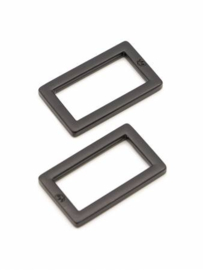 By Annie - Rectangle ring/passant 1 inch = 25 mm