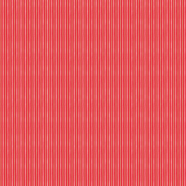 Scandi  Stripe Red - 2461/R