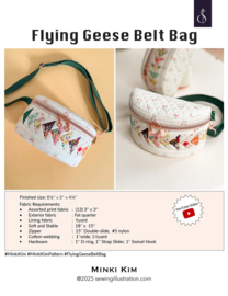 Flying Geese Belt Beg