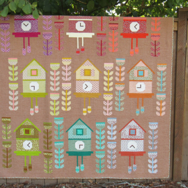 Quiltpatroon - Cuckoo by Elizabeth Hartman
