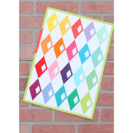 Mini Quiltpatroon - Diamond Detour