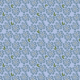 Hide & Seek Painted Daisies Blue -23411