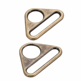 By Annie - Triangle ring 1½  inch = 38 mm