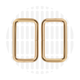 Zipper zoo rechthoekige ring 38 mm