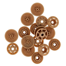 Bohin Finger Snap Buttons - beige