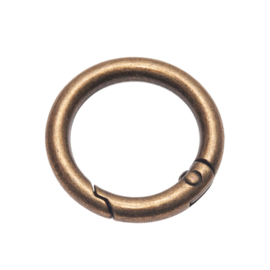 O-ring met musketon sluiting - 20 mm