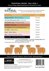 Quiltpatroon - Cattle Cal A Highland Coo