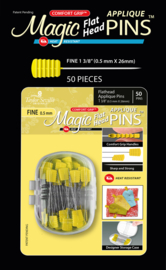 Magic Pins Applique (spelden) Flathead -   Fine (50 stuks)