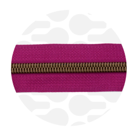Zipper zoo - Rits magenta
