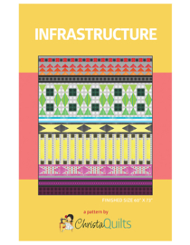 Quiltpatroon - Infrastructure by Christa Watson