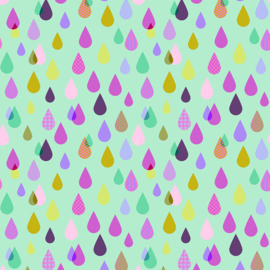 Tula Pink Untamed Rainfall - PWTP240COSMIC