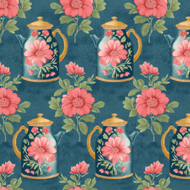 Sparrow Falls Afternoon Tea Deep Prussian - 10390B