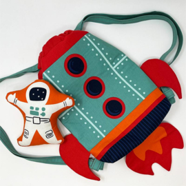 Blast Off! Panel : tas en knuffel - 20957/11