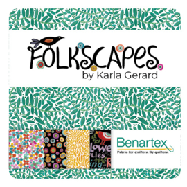Jelly Roll Benartex  - Folkscapes