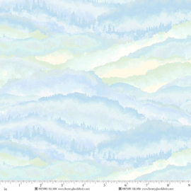 Beyond the Pines Mountain Ombre Icy Blue - 3681/17