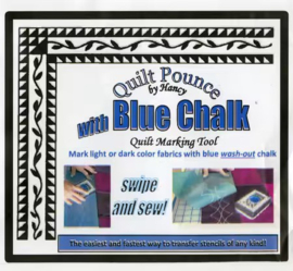 Quilt Pounce Pad - Blue