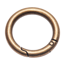 O-ring met musketon sluiting - 25 mm