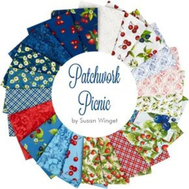 10 x 10 Pack Lumin Fabrics - Patchwork Picnic