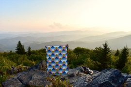 Quiltpatroon - Mountain Horizon