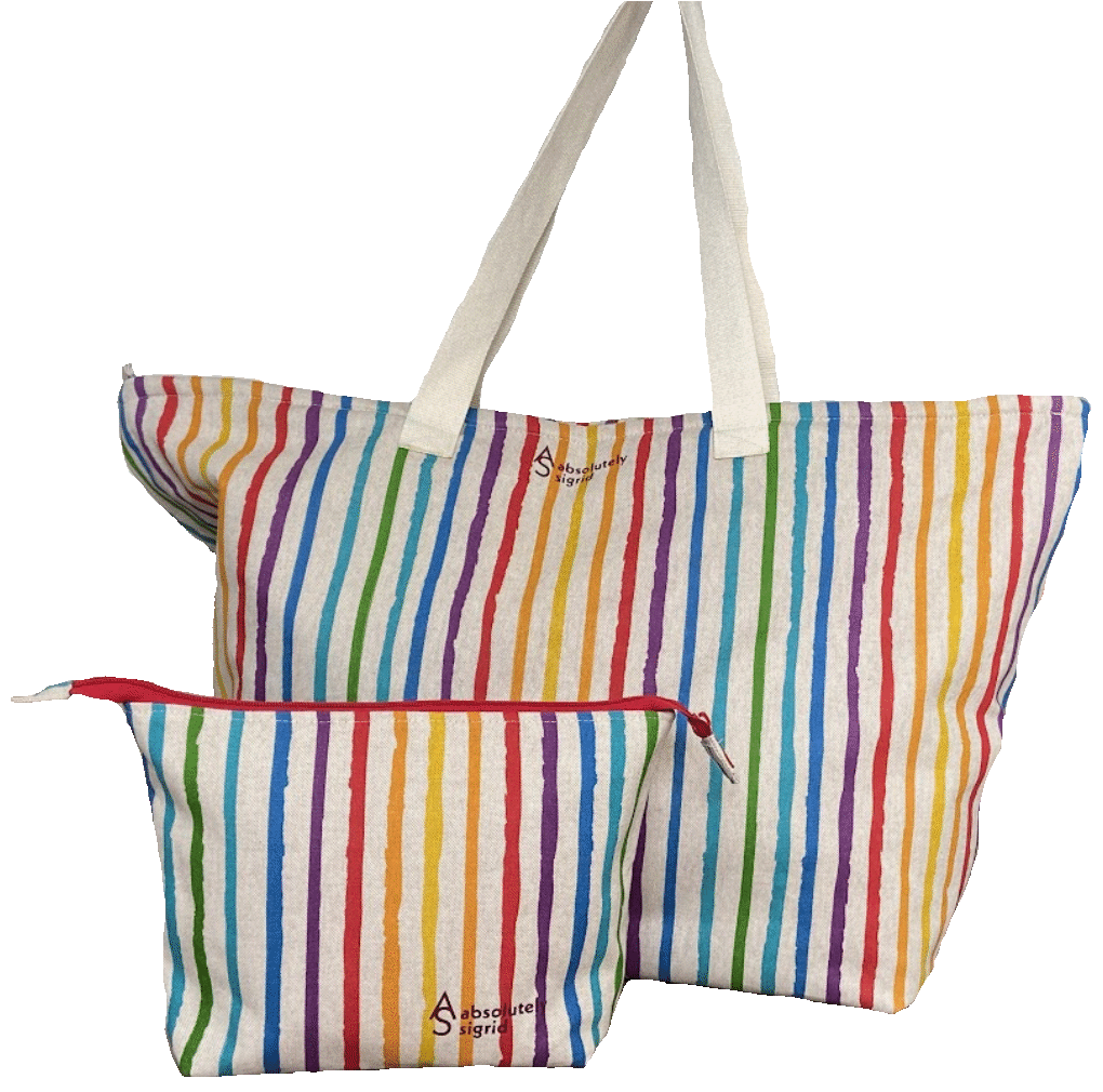 Strandtas & etui - pakket A