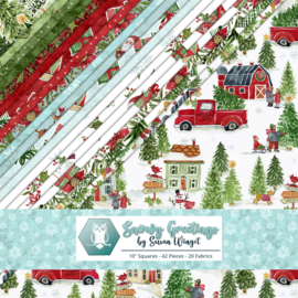 10 x 10 Pack Lumin - Snowy Greetings