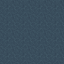 Midnight Bloom Leaf Viny Navy - 11265N