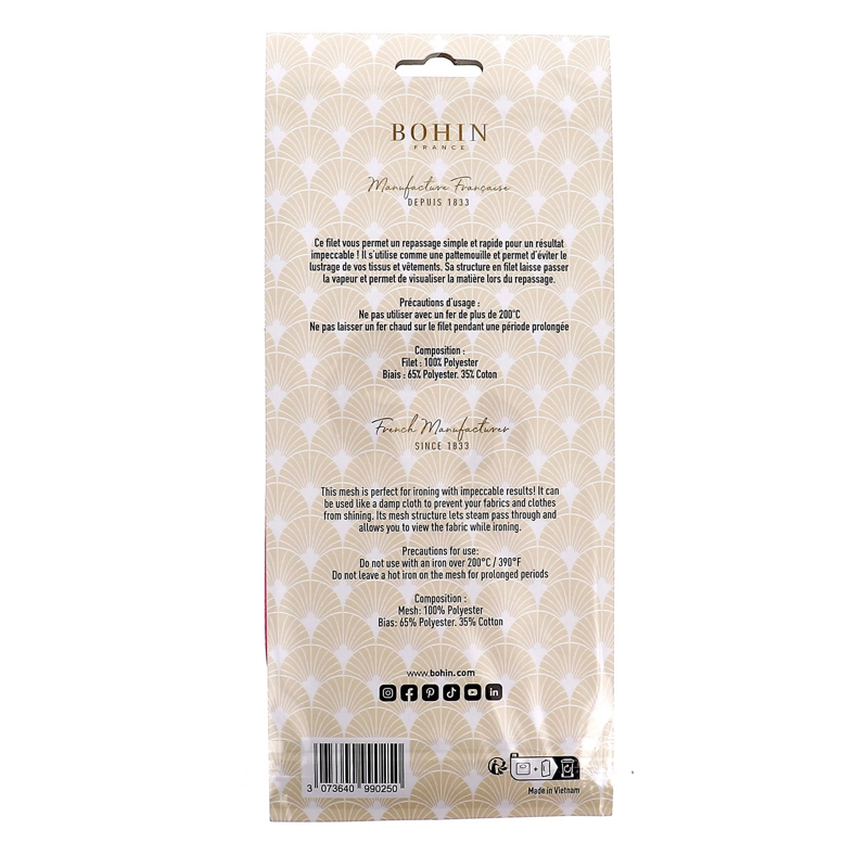 Bohin - Iron Mesh Cloth
