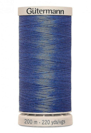 Gütermann hand quiltgaren - 5133/blauw