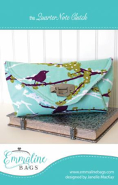 Emmaline Bags - Quarter Note Clutch