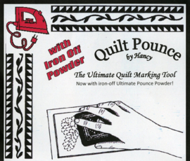 Quilt Pounce Pad - White