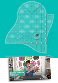 Creative Grids  Scallop Quilt ruler   - CGRSCALLOP