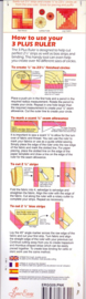 Sew Easy - 3 Plus Ruler