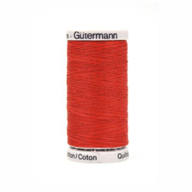 Gütermann hand quiltgaren - 1974/rood