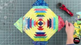 Creative Grids Quilt ruler 12" Skinny Pineapple