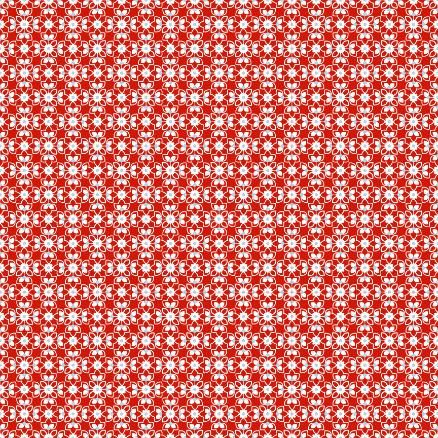 Elise Trellis Red - 25509