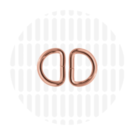 Zipper zoo D-ring 15 mm