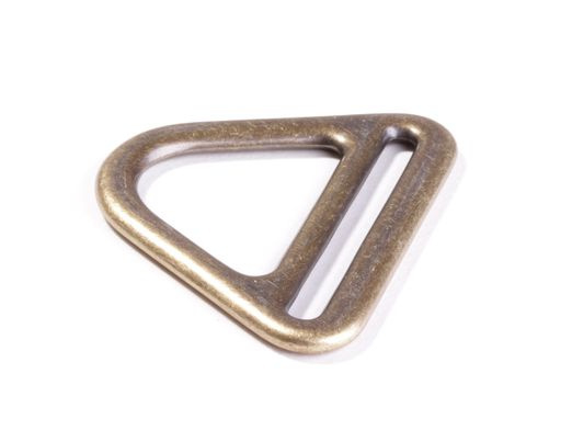 Bronzen D-ring speciaal 40 mm