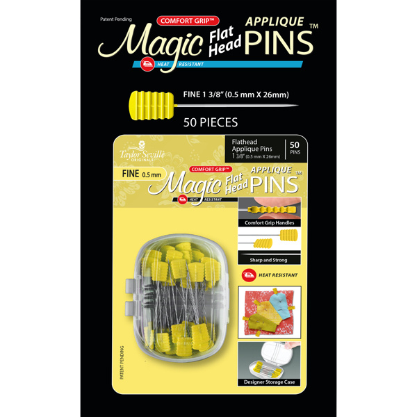 Magic Pins Applique (spelden) Flathead -   Fine (50 stuks)