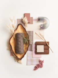 Haworth-Comforto Fern Digital Knit Dune Rose