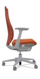 Haworth-Comforto Fern Digital Knit Emberglow