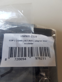 GWA-R37/R45 Cop 2 Adapter oplader nieuw in verpakking