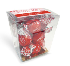 'Dag van de Zorg' Conische Cube Pralina