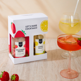 Cocktails - Giftset - Strawberry Mojito & Limoncello