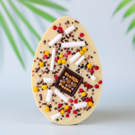 Paasei Tablet - Witte chocolade