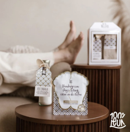 Voetenmasker, Vandaag een stapje terug, even in de relax