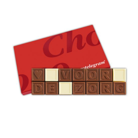 Chocotelegram - hart voor de zorg