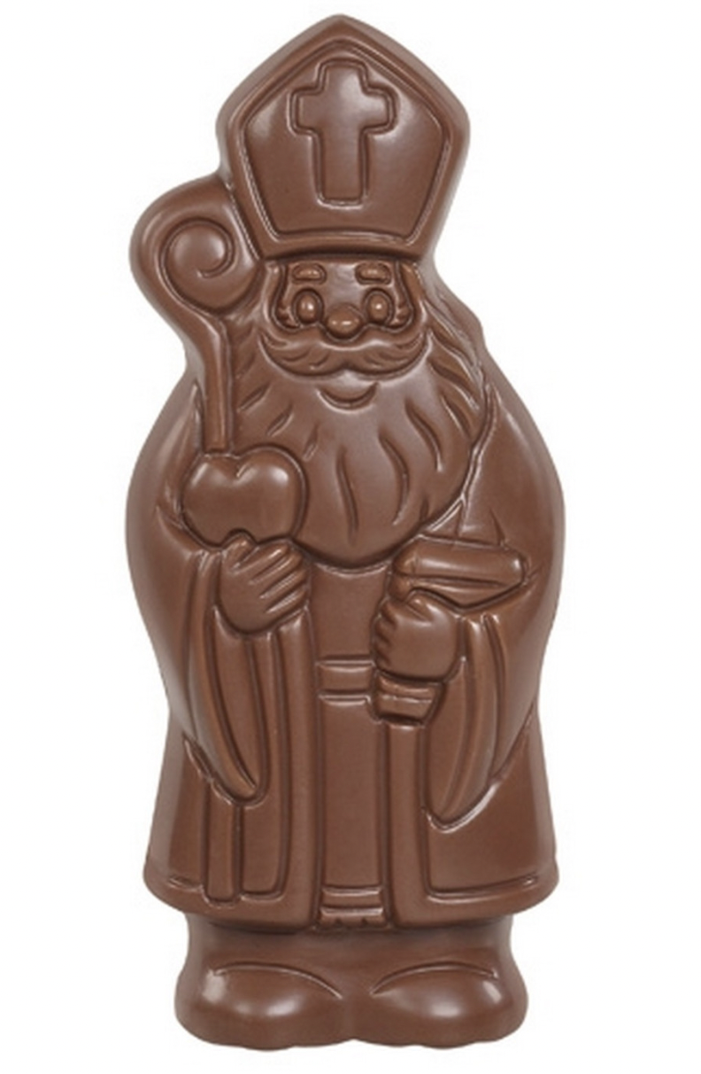 Lachende Sint melk 20cm 150g