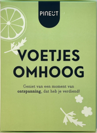 Voetjes omhoog