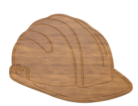 Helm bedrukt met Logo!