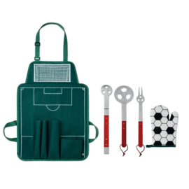 Voetbal BBQ-set